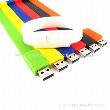 Bracelet USB Flash Memory with Up to 32GB Capacity, OEM and ODM Orders Welcomed